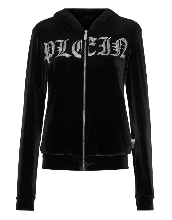 Hoodie Sweatjacket Gothic Plein