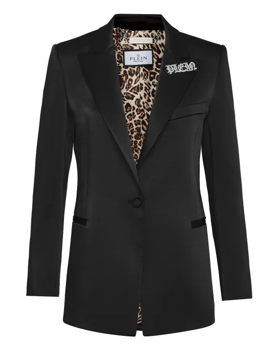 Basic Satin  Regular Fit Blazer