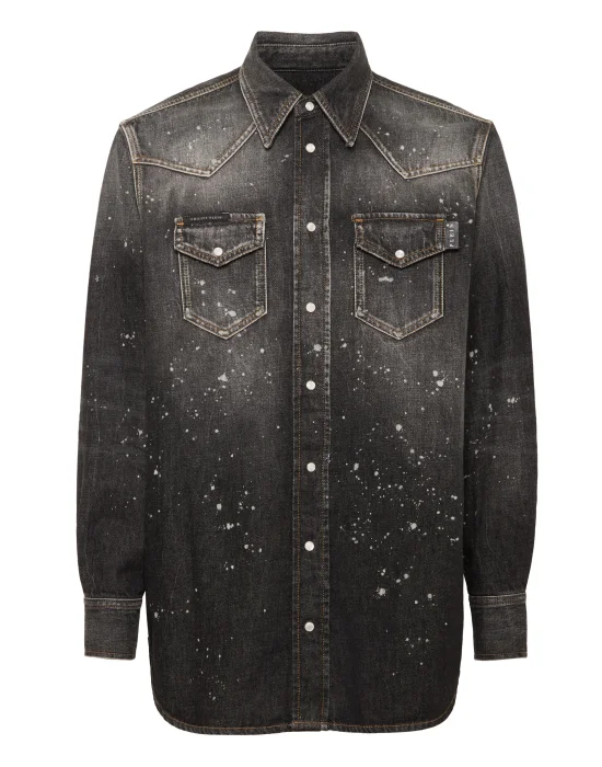Oversize Denim Shirt
