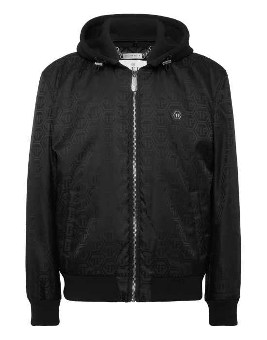 Nylon Hooded Bomber
