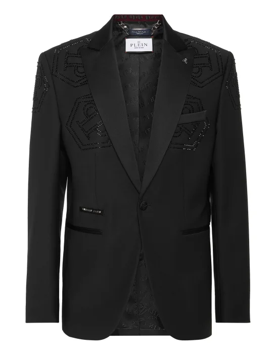 Wool Blazer Lord Fit Monogram