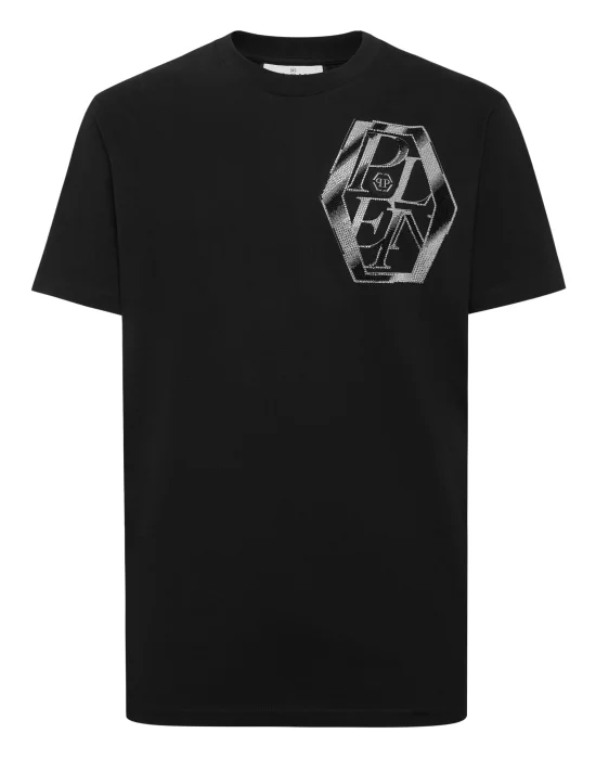 Round Neck T-Shirt Metal Plein