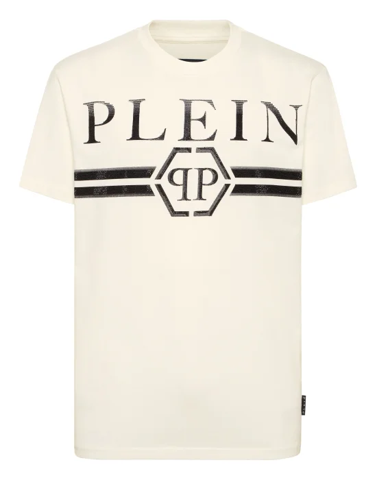 Round Neck T-Shirt Full Of Stones Stripes