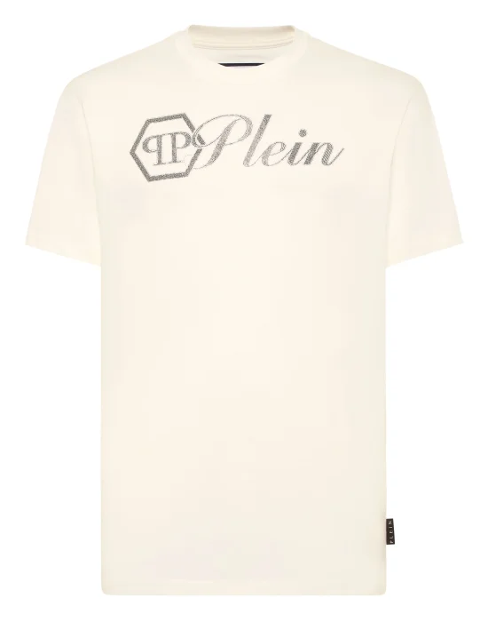 Round Neck T-Shirt Full Of Stones Plein