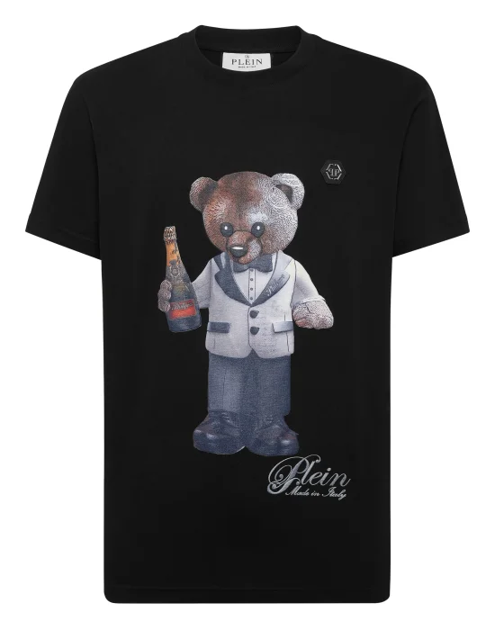 Round Neck T-Shirt Teddy Waiter