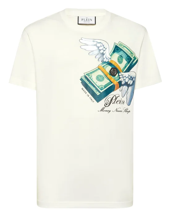 Round Neck T-Shirt Money