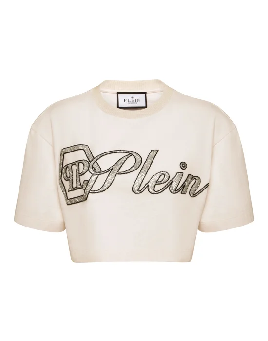 Cropped T-Shirt Crystal Signature