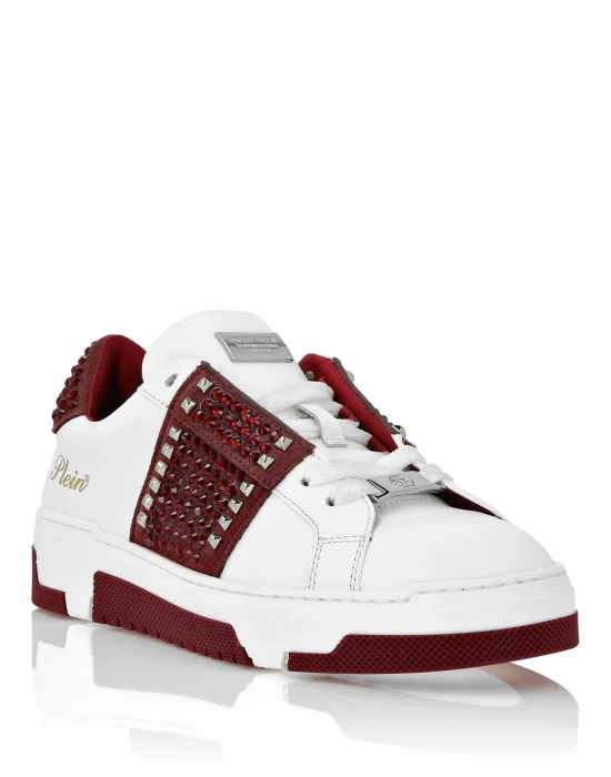 Low Top Sneakers Strass Studs