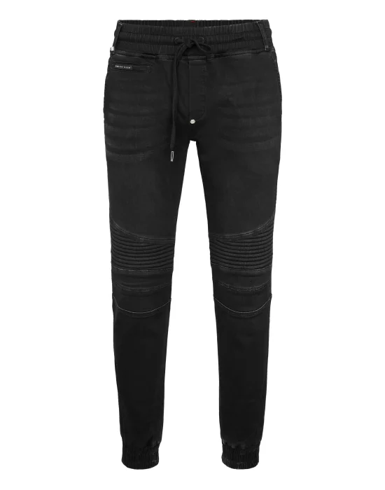 Denim Jogging Trousers Basic