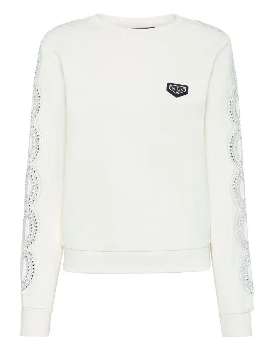 Sweatshirt LS Crystal Cable