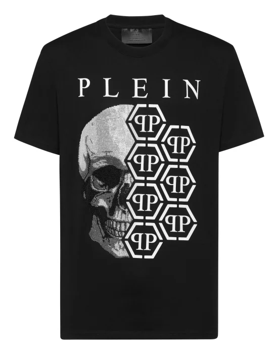 Round Neck T-Shirt Hexagon