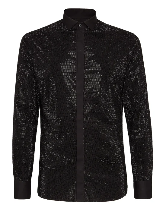 Shirt Platinum Cut SS Crystal