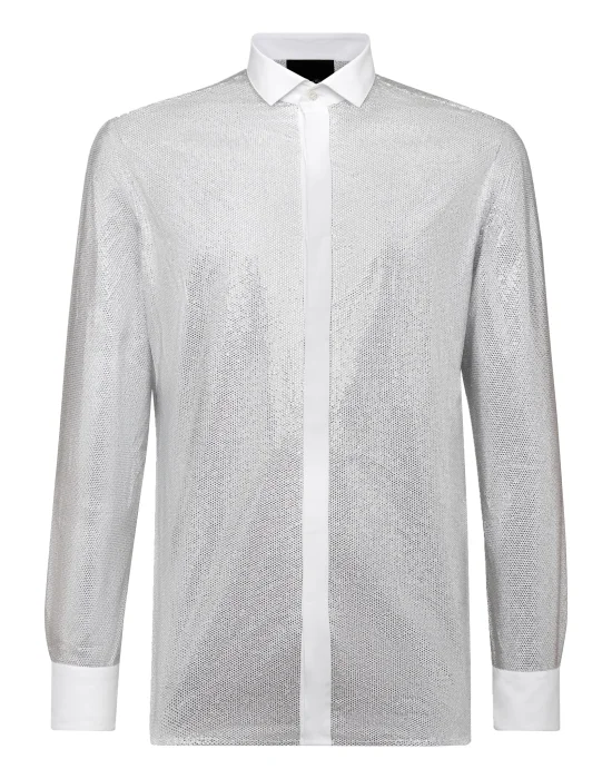 Shirt Platinum Cut SS Crystal
