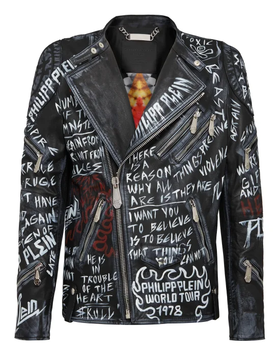 Leather Biker ROCKSTAR