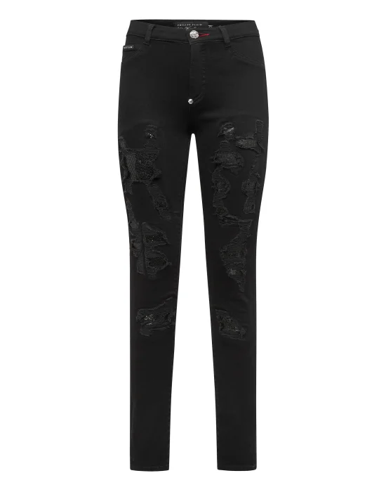 High Waist Jegging Destroyed