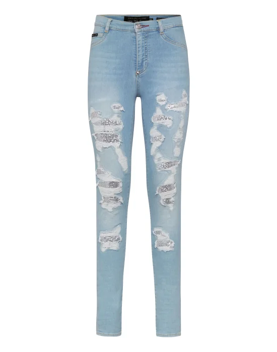 High Waist Jegging Destroyed