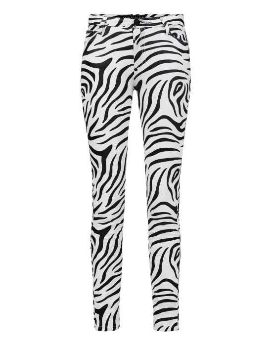 High Waist Jegging Zebra