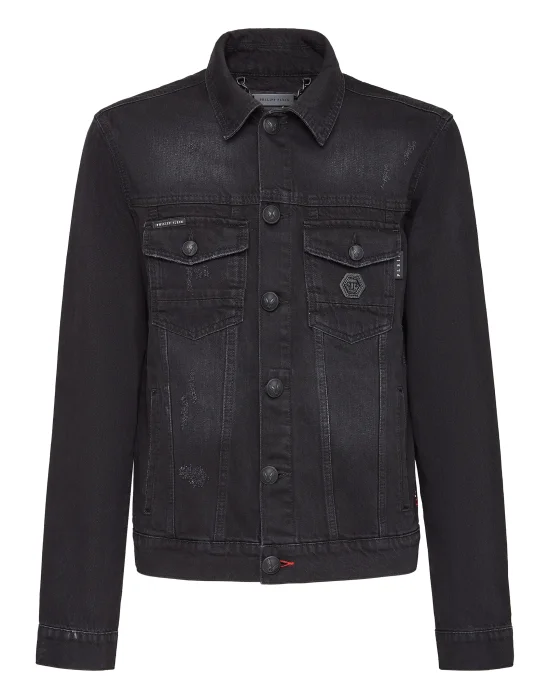 Denim Jacket Panther