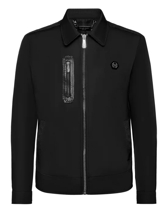 Bomber with Elaphe Luxury