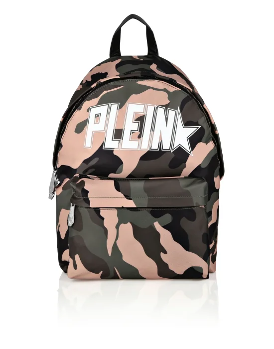Nylon Backpack Iconic Plein