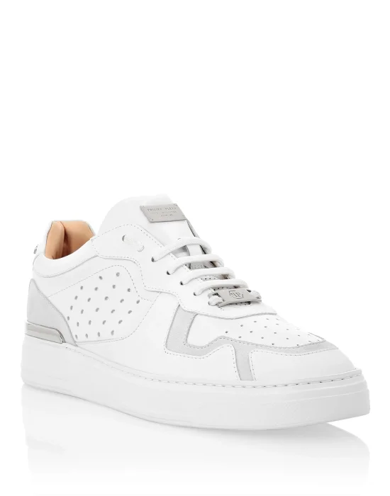 Lo-Top Sneakers mix leathers G.O.A.T. TM