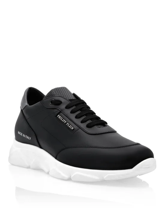 Leather Lo-Top Sneakers Philipp Plein TM