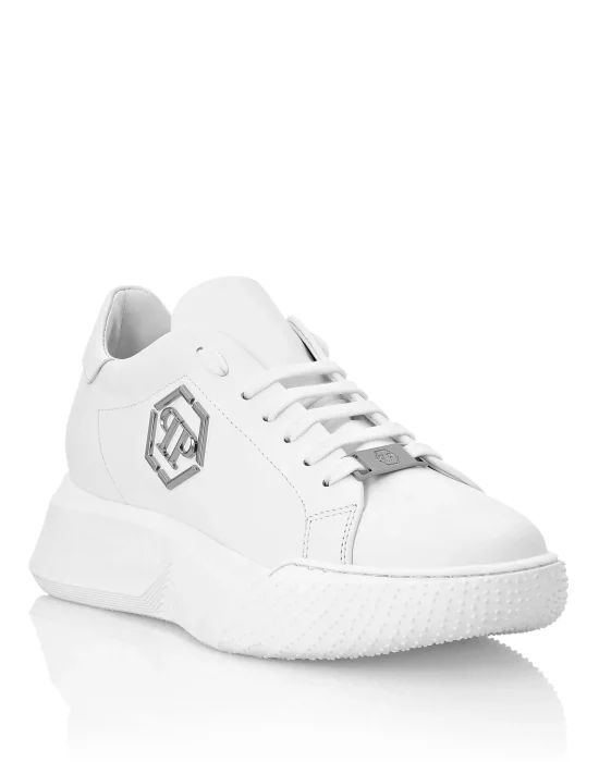 Leather Lo-Top Sneakers