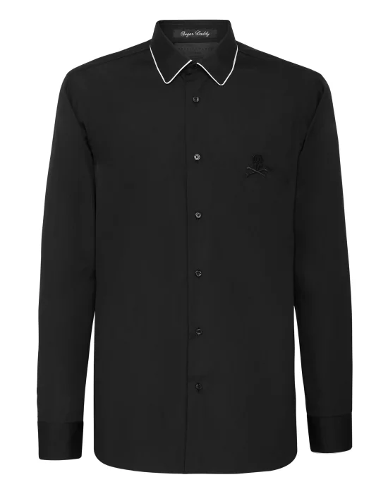 Shirt Sugar Daddy Cut LS Skull