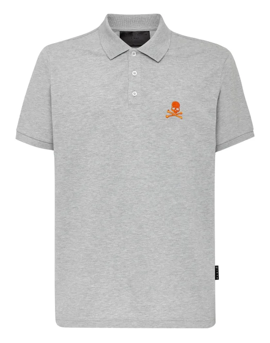 Slim Fit Polo shirt SS Skull