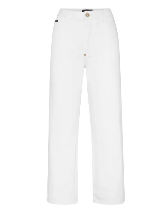 Denim Trousers High Rise Fit