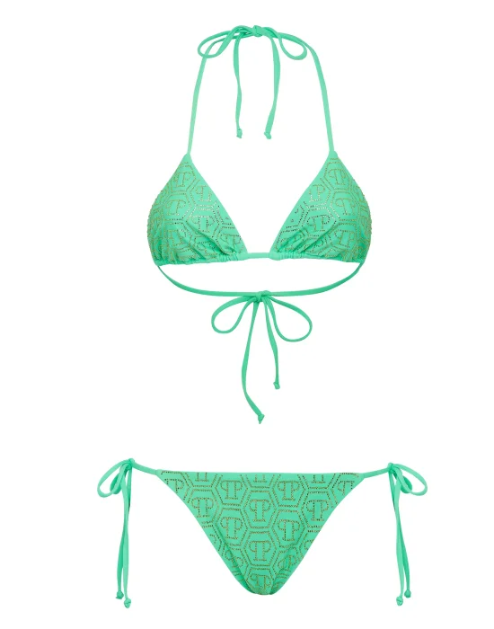 Bikini Monogram with Crystals