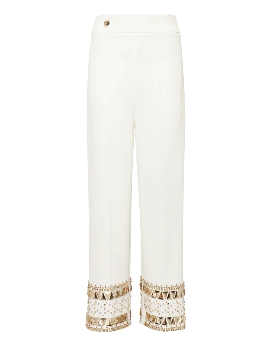 Cady High Waist Trouser Studs