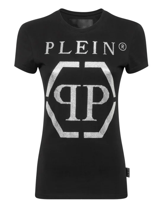 T-shirt Sexy Pure Hexagon with Crystals
