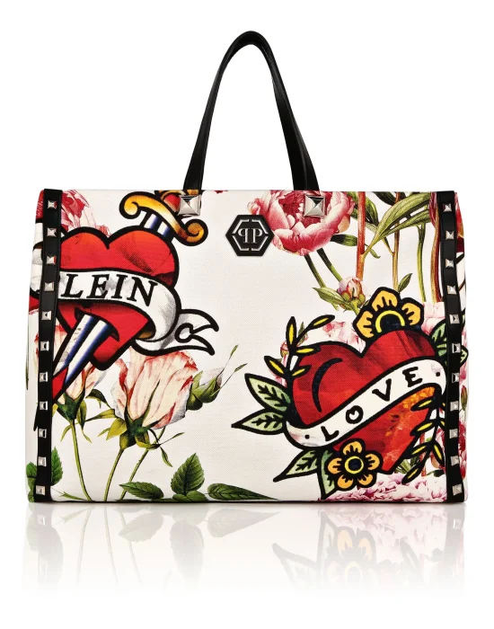 Canvas Tote Bag Love