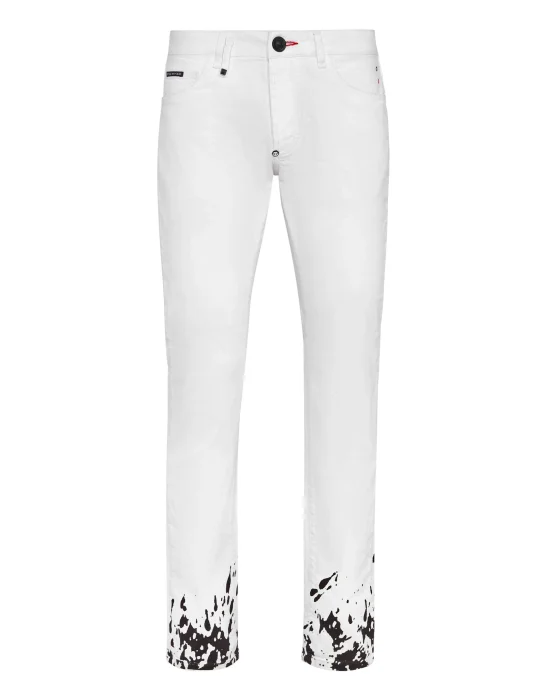 Denim Trousers Super Straight Cut Tattoo