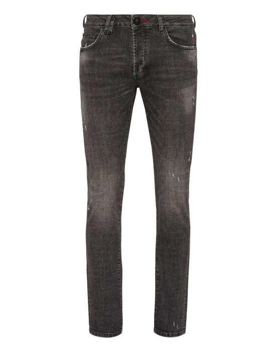 Super Straight Cut Trousers Love Tattoo