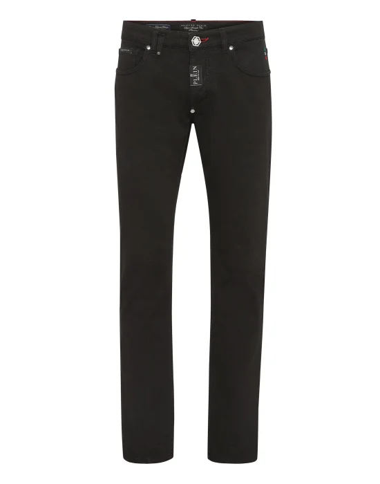 Denim Trousers Super Straight Cut Fit