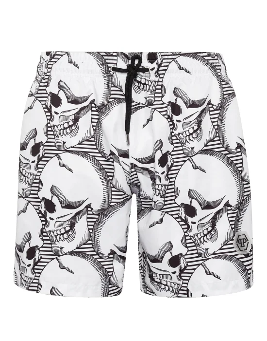 Swim Shorts Skull