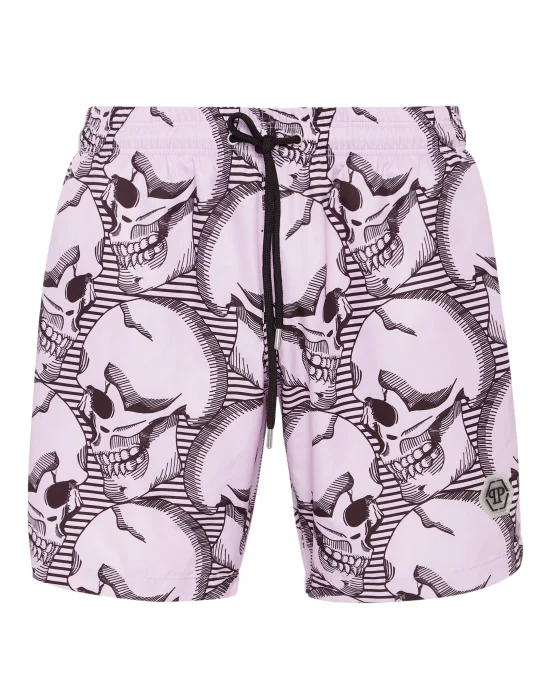 Swim Shorts Skull