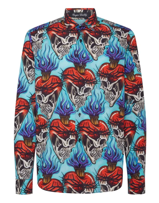Shirt Sugar Daddy Cut LS Love Tattoo