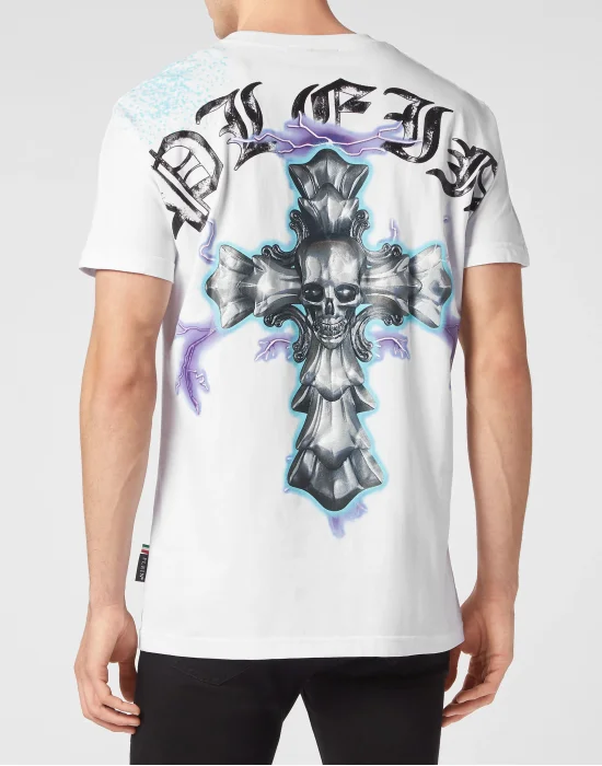 T-shirt Round Neck SS Gothic Plein