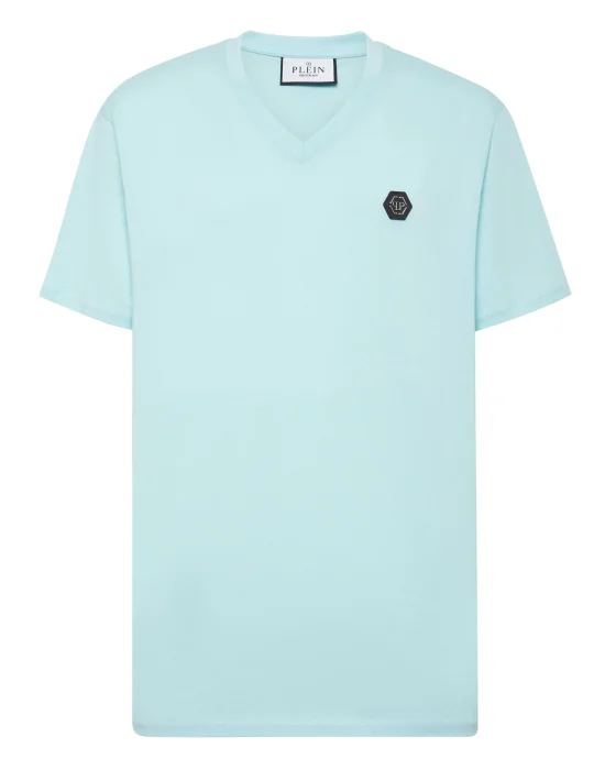 T-shirt V-Neck SS Gothic Plein