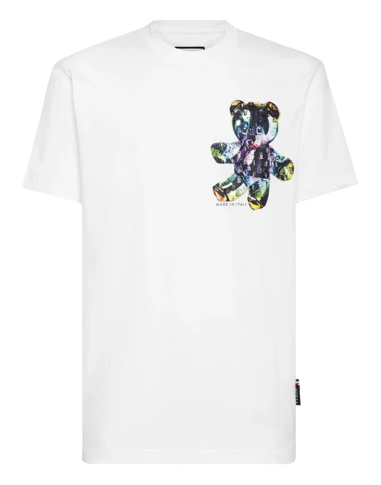 T-shirt Round Neck SS Teddy Glass