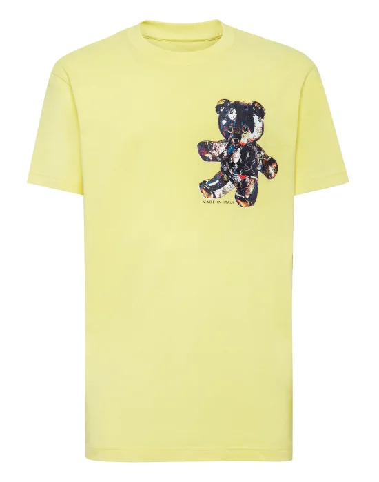 T-shirt Round Neck SS Teddy Glass
