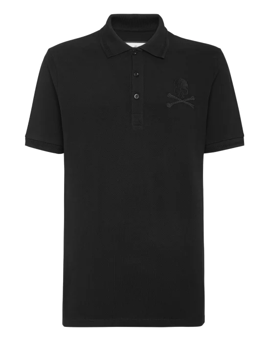 Slim Fit Piquet Polo Shirt SS Skull&Bones