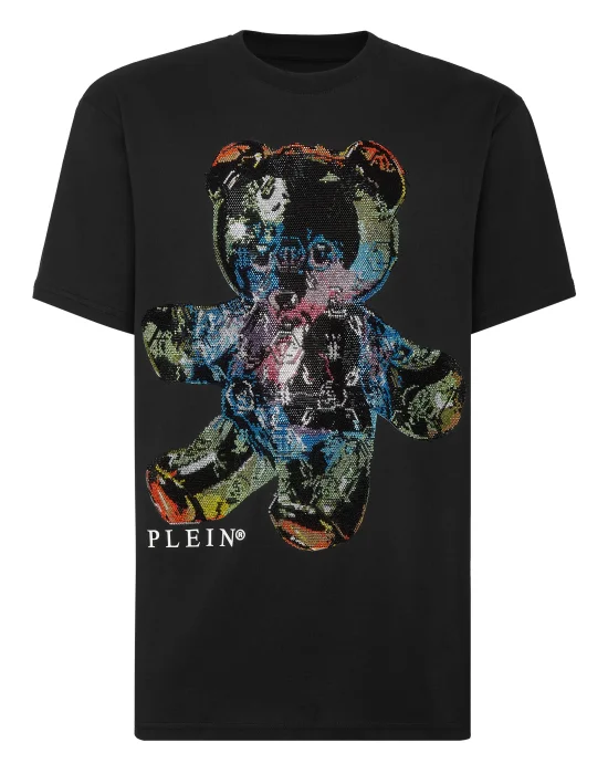 T-shirt Round Neck SS Teddy Glass