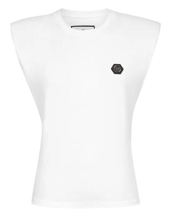 Shoulder Pads Tank Top Basic