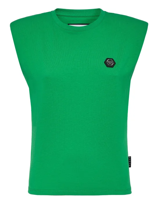 Shoulder Pads Tank Top Basic
