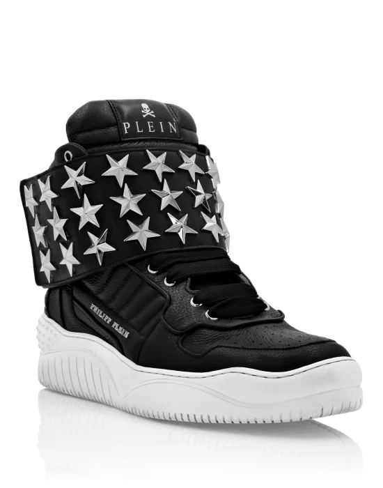 Thunder Hi-Top Sneakers Stars
