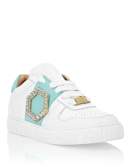 Leather Lo-Top Sneakers